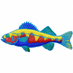 Fishes Embroidery Design 2 Fishes Embroidery Design 2